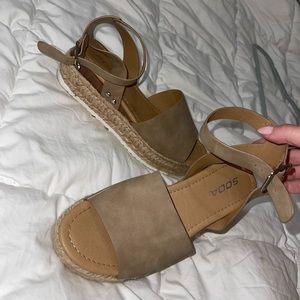 Espadrille Tan Sandals